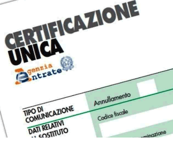Ritenute d'acconto: via agli aggiornamenti per la CU 2019