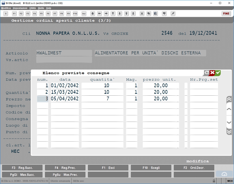 Ordine