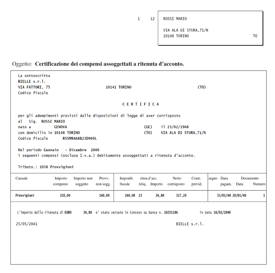 Certificazione